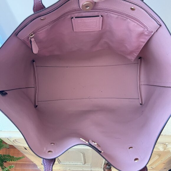 Coach Town Tote in Wine - Picture 7 of 7